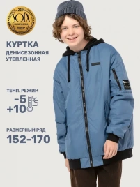  Куртка  NIKASTYLE 4м5725 джинс