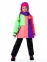 Костюм NIKASTYLE 7з2823  коралловый неон/лиловый