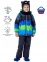 Костюм NIKASTYLE 7м0323 зеленый неон-черный