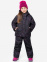 Костюм NIKASTYLE 7з5824  черный/фуксия 