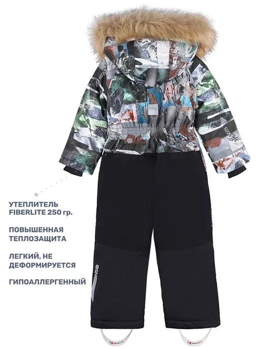 Комбинезон NIKASTYLE 8з0924 торф фото 8