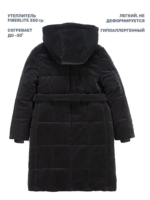 Пальто NIKASTYLE 6з9024 черный фото 16
