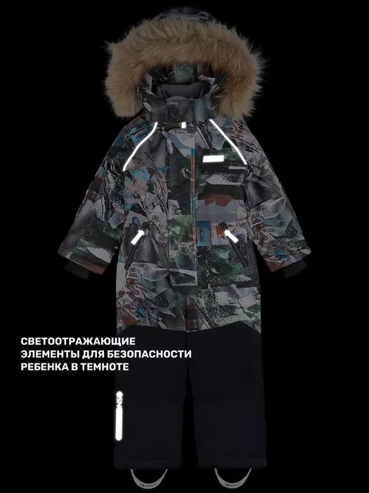 Комбинезон NIKASTYLE 8з0924 торф фото 4